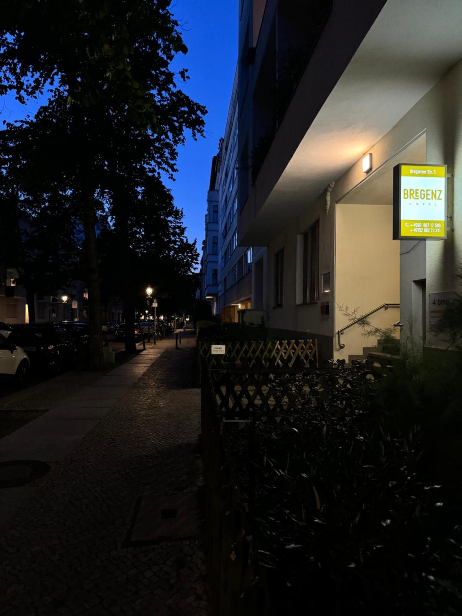 Hotel Bregenz Berlin Ngoại thất bức ảnh